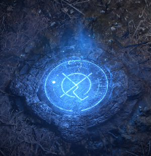 The Waypoint in the Clearfell location in Act 1.