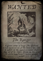 The ranger's wanted poster.